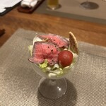 日本料理ひたち野いしざき - ローストビーフも良いがポテサラがうまい