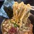 麺屋なにがし - 料理写真:焼きあごラーメン(麺リフト)