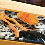 スシコーヒー - 赤貝＋赤貝ひも