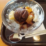 ふなわかふぇ - あんみつ(こしあん)