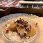 イタリアン チャイナバル村塾 - 水タコのカルパッチョ