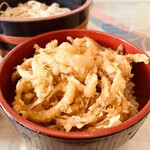 そば処ふるさとの草笛 - どう見たらミニなミニかき天丼