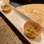 イタリアン チャイナバル村塾 - アミューズ　クスクスのサラダ仕立て