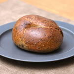 テコナ　ベーグルワークス - ほうじ茶プレーン(むぎゅ)@税込245円 │ 日曜13:16頃訪問→13:27頃入店