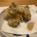 活魚割烹紅 - フグの唐揚げ