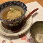 活魚割烹紅 - 蓮根まんじゅう