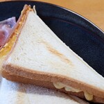 弁当・軽食 花 - ホットサンド（たまご）