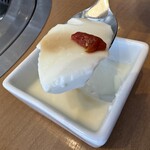 熟成和牛焼肉エイジング・ビーフ - 【2025.3.9(日)】焼肉ランチ（並盛）3,500円の杏仁豆腐