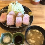 とんかつみつくら - 上ヒレかつ定食