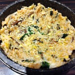 虎きよ - 石焼ビビンバ(混ぜたあと)