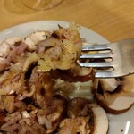 ガゼボ - フレッシュマッシュルームと刻み玉ねぎ