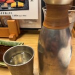 柳橋きたろう場内 - 日本酒