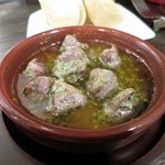 トリワイン ＰＩＫＯＳＨＨＨＵ - 砂ずりのアヒージョ