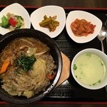 石锅韩式寿喜锅粉丝拌饭