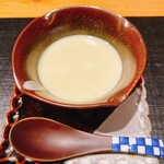 御料理 まつ山 - 蕗の薹の摺り流し