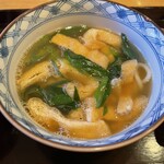 京うどん 生蕎麦 岡北 - きつねうどん