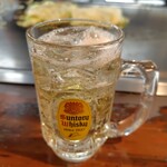 そば玉や - 角ハイボール550円