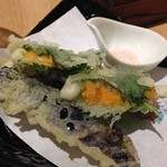 そら - 生うにの天ぷら　700円