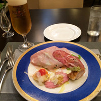 リストランテ ラ チャウ - 前菜。卵料理が絶品でした。