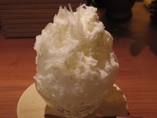 祇園NITI - 淡雪 天然氷のかき氷 ミルク金時 珈琲添え