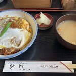 そば処 三喜 - カツ丼950円