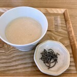 山の上の茶屋 - 甘酒