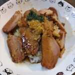 らぁめん鴇 - 叉焼丼(自宅調理)