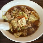 元祖肉そば みちのくラーメン - ノーマルの肉そば
