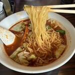 元祖肉そば みちのくラーメン - 辛肉そば