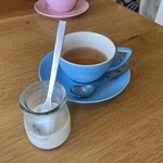 スプーン - ムレスナティーとミルクティープリン