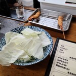 串かつ晴 - キャベツ