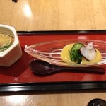 そら - お通しも手が込んでいます。