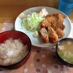 ルイタ食堂   - ミックスフライ