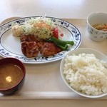 札幌市建設局下水道庁舎食堂 - タンドリーチキン