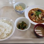 札幌市建設局下水道庁舎食堂 - マーボー定食