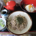 御殿倶楽部 - あい鴨ﾊﾝﾊﾞｰｸﾞ丼　1000円