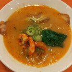 幸楽苑 - 海老味噌ラーメン