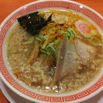 幸楽苑 - 背脂投入