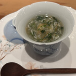 魔都 MATO - ナズナと白身魚のとろみスープ