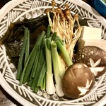 呑み喰い処 一久 - 【'25.3】ワカメのしゃぶしゃぶ　850えん