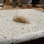 鮨 さかな - アオリイカ　淡雪塩とすだち
