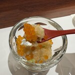 鮨 さかな - いくら赤酢カクテル