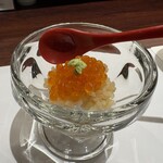 鮨 さかな - いくら赤酢カクテル