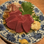 めしや 浮世ばなれ - 和牛ハツ刺し (追加) ¥1,078