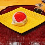 御料理 まつ山 - いちご大福