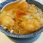 POT POT HALL - 海老ワンタン麺1300円