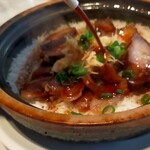 POT POT HALL - 後がけのソース♪