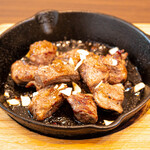 中落ちサイコロステーキ