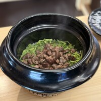 柚木元 - ・天然真鴨と芹の炊き込みご飯