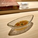 鮨 江藤 - のれそれ（穴子の稚魚）